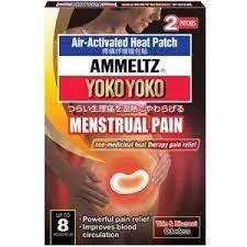 AMMELTZ HEAT PATCH FOR MENSTRUAL PAIN 2 PATCHES