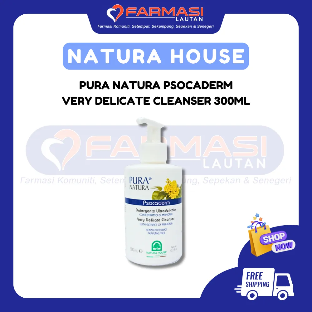 NH PURA NATURA PSOCADERM CLEANSER 300 ML