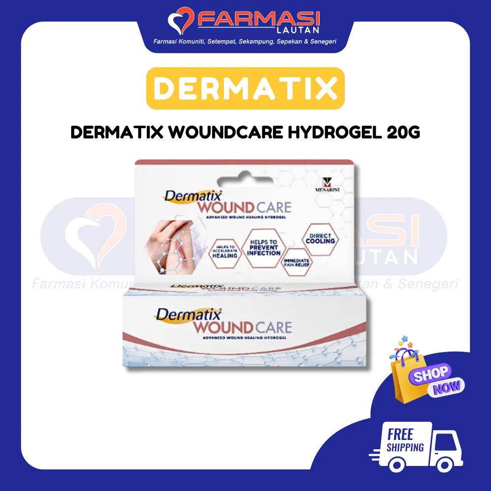 DERMATIX WOUNCARE HYDROGEL 20 G