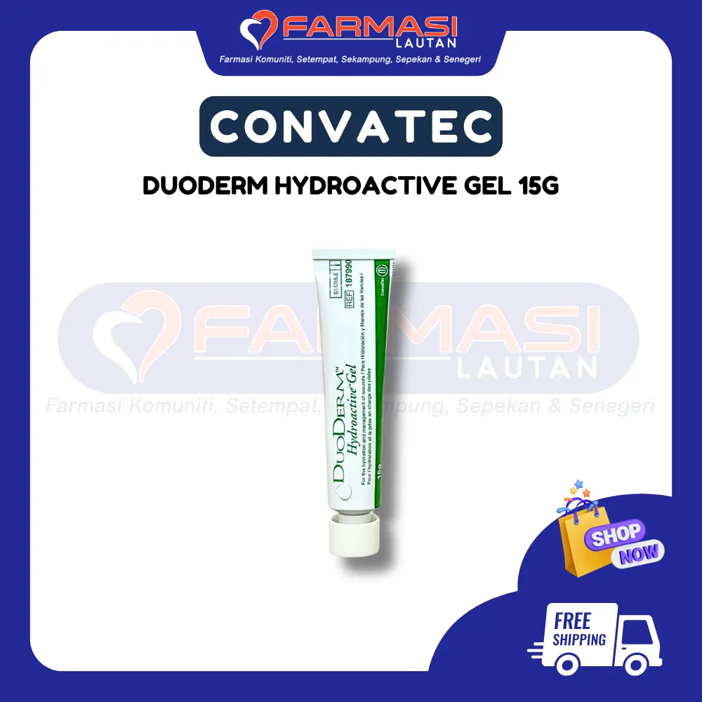 DUODERM HYDROACTIVE GEL 15 G 187990 1 TUBE