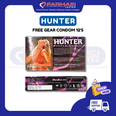 HUNTER FREE GEAR 002 12 CONDOMS