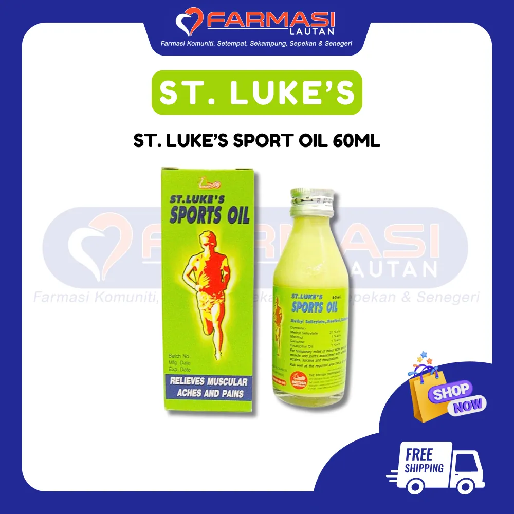 ST. LUKE'S SPORTS OIL 60 ML