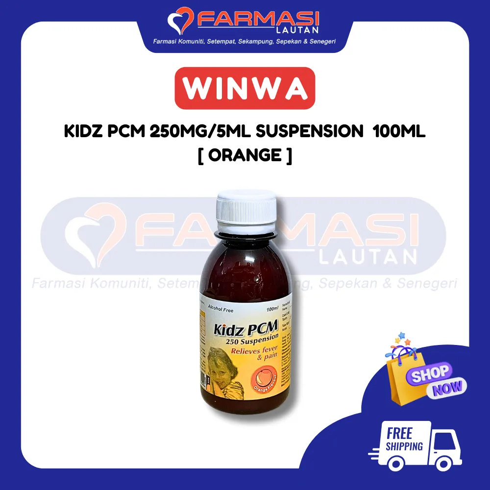 KIDZ PCM 250 SUSPENSION ORANGE 100 ML