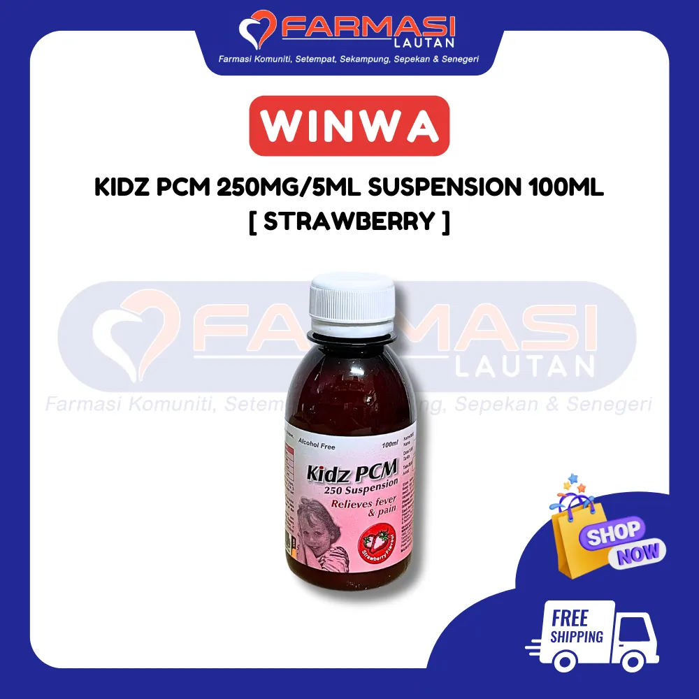 KIDZ PCM 250 SUSPENSION STRAWBERRY 100 ML