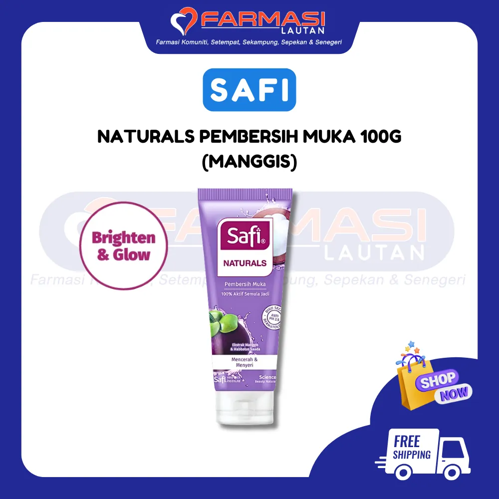 SAFI BALQIS PEMBERSIH MUKA SARI SUSU MANGGIS 100 G