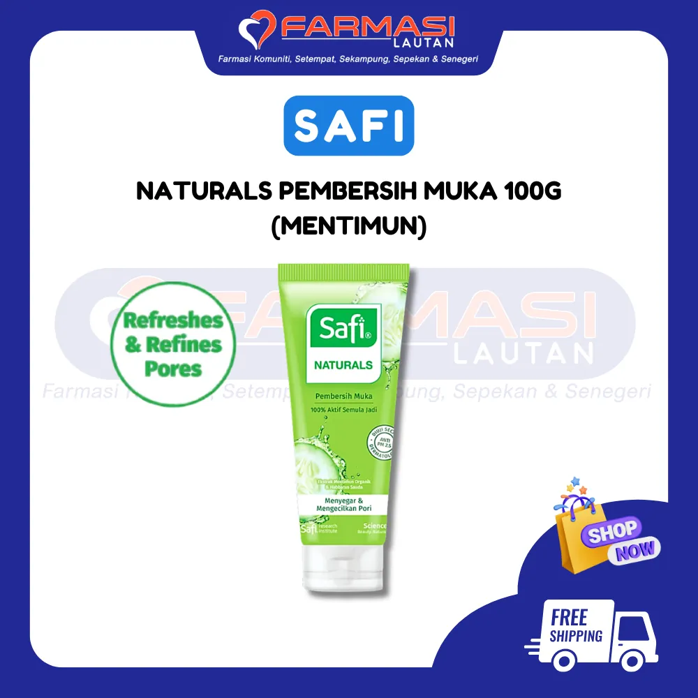 SAFI BALQIS PEMBERSIH MUKA SARI MENTIMUN 100 G