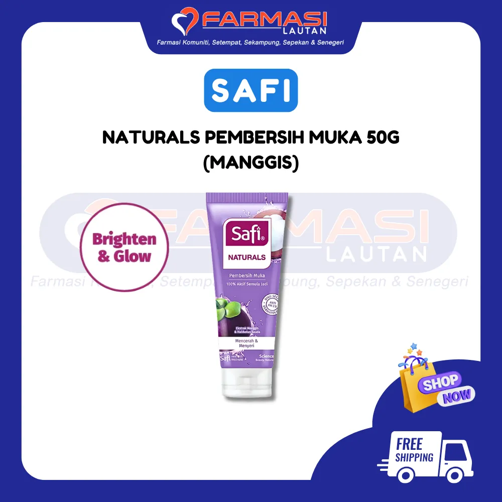 SAFI BALQIS PEMBERSIH MUKA SARI SUSU MANGGIS 50 G