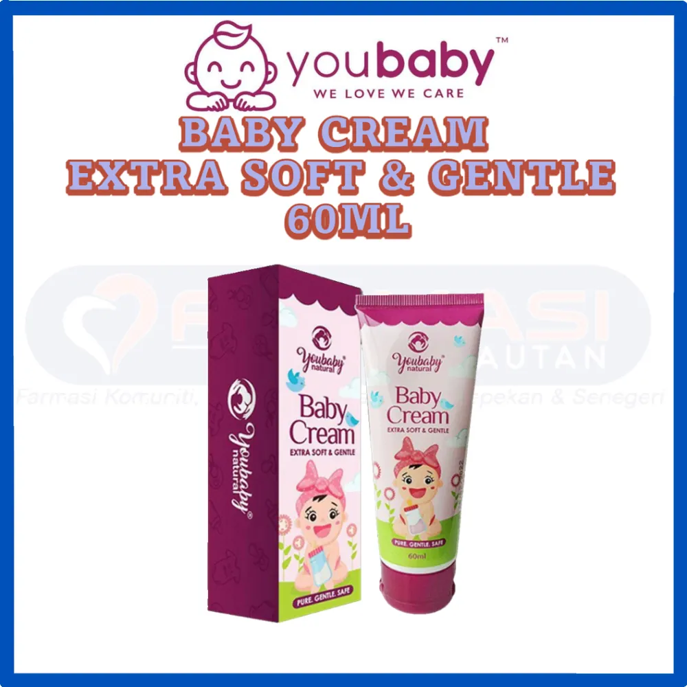 YOUBABY BABY CREAM EXTRA SOFT & GENTLE 60 ML