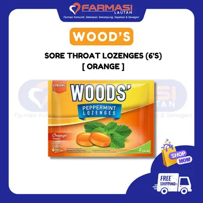 WOOD'S ORANGE 6 LZGS