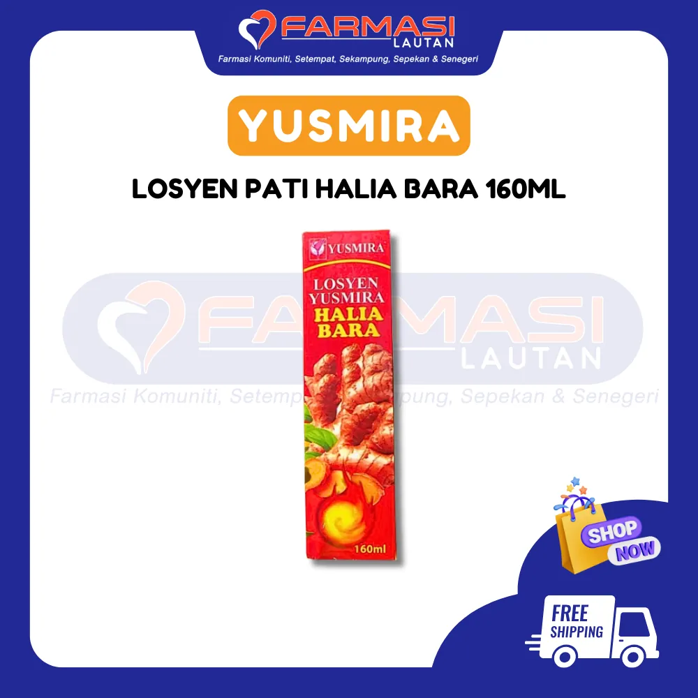 YUSMIRA LOSYEN PATI HALIA BARA 160 ML