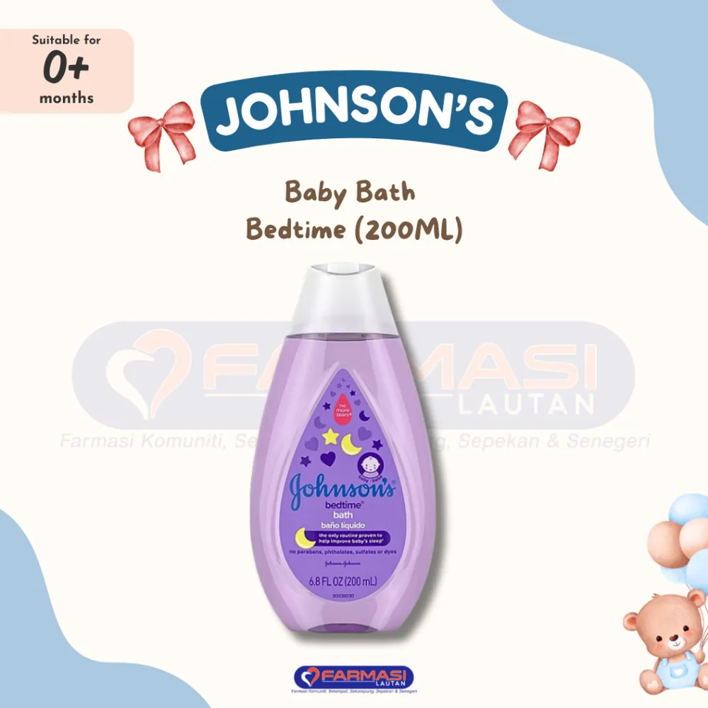 JOHNSON'S BABY BATH BEDTIME 200 ML