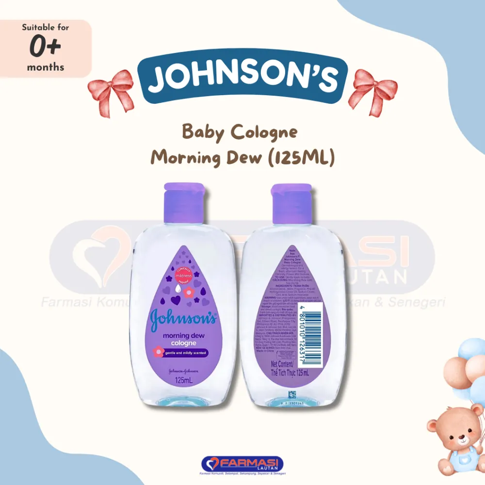 JOHNSON'S BABY COLOGNE MORNING DEW 125 ML