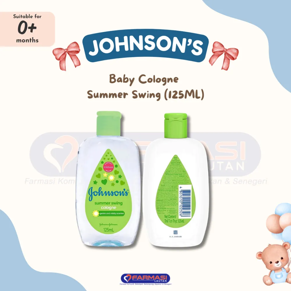 JOHNSON'S BABY COLOGNE SUMMER SWING 125 ML