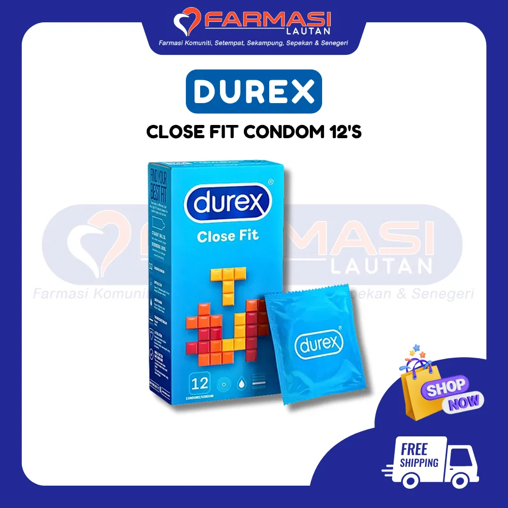 DUREX CLOSE FIT 12 CONDOMS