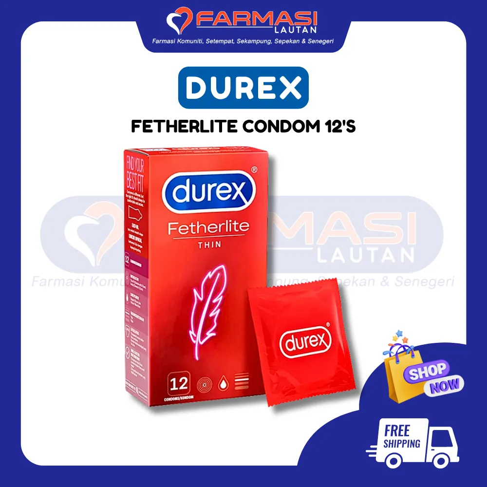 DUREX FETHERLITE 12 CONDOMS