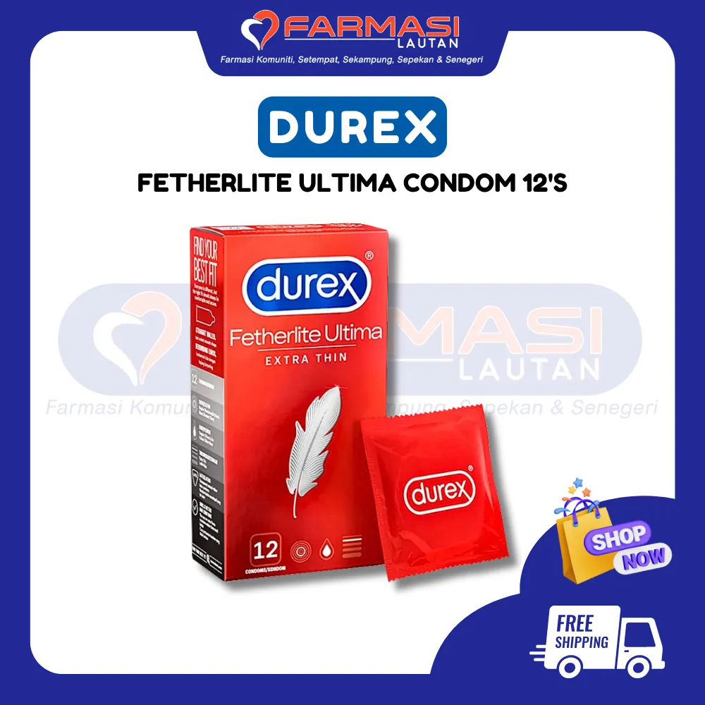DUREX FETHERLITE ULTIMA 12 CONDOMS