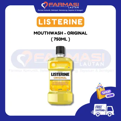 Listerine Original 750 ml