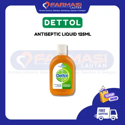 DETTOL ANTISEPTIC GERMICIDE 125 ML