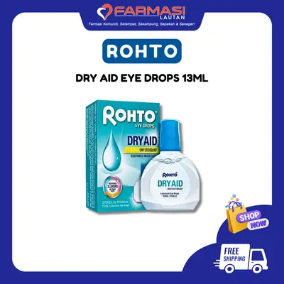 Rohto Eye Drops Dry Aid 13 ml