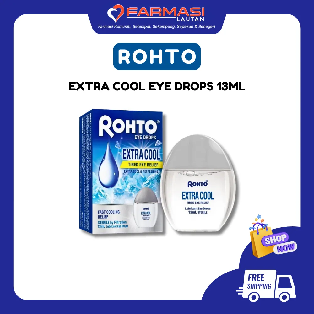 Rohto Extra Cool Eye Drops 13 ml