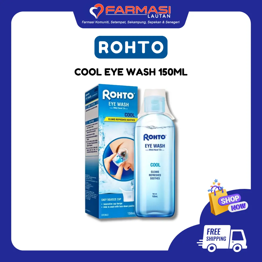 Rohto Eye Wash Cool 150ml