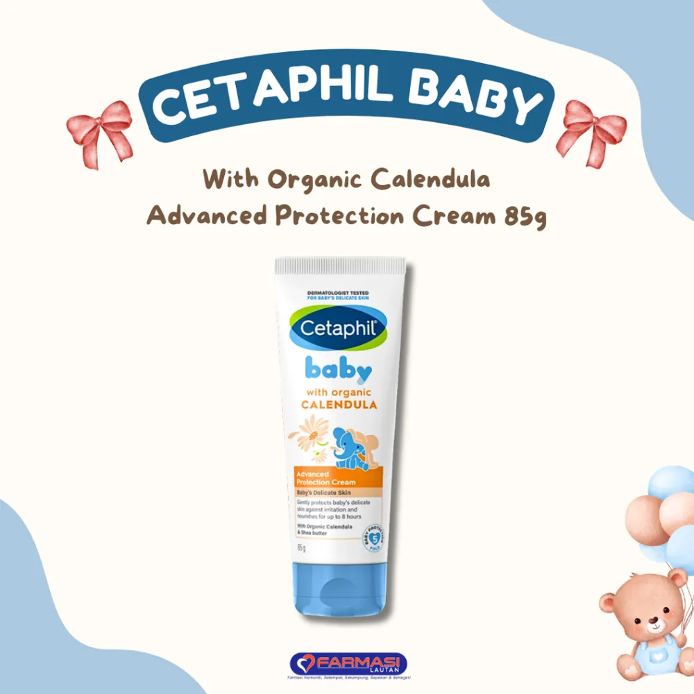 CETAPHIL BABY WITH ORGANIC CALENDULA DIAPER CREAM 70 G