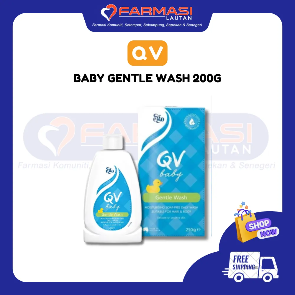 EGO QV BABY GENTLE WASH 250 G