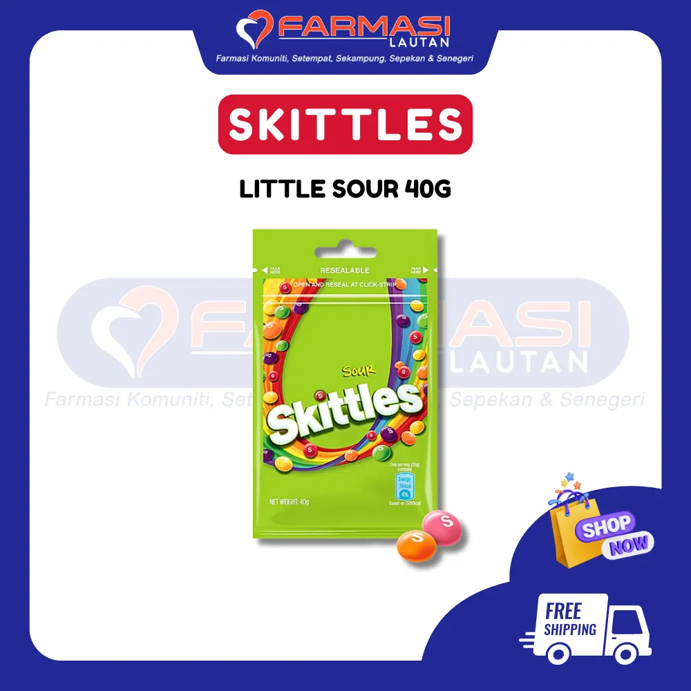 SKITTLES LITTLE SOUR 40 G