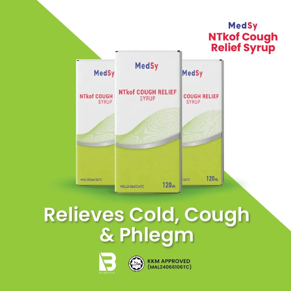 MEDSY NTKOF COUGH RELIEF SYRUP 120 ML