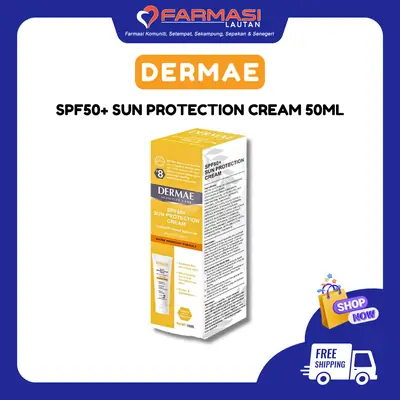 Dermae SPF50+ Sun Protection Cream 50ml